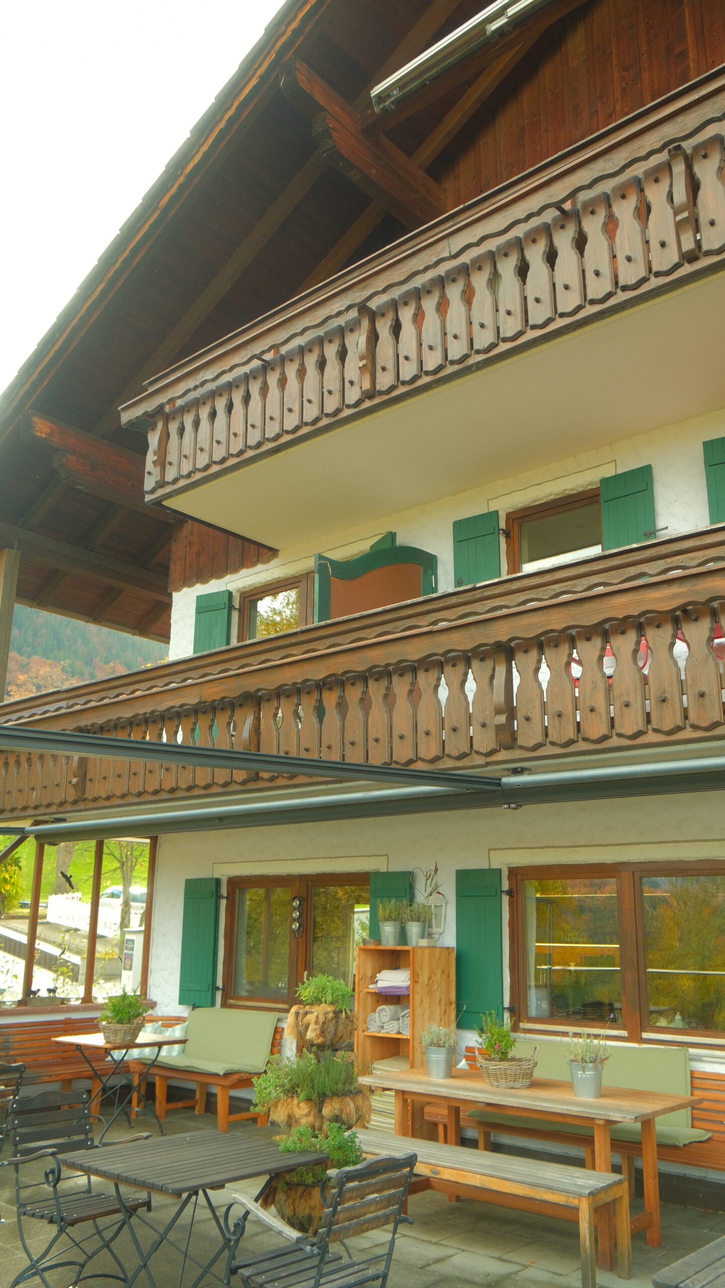 Outside view of Boutique Hotel Dreimäderlhaus, near Fussen, Germany