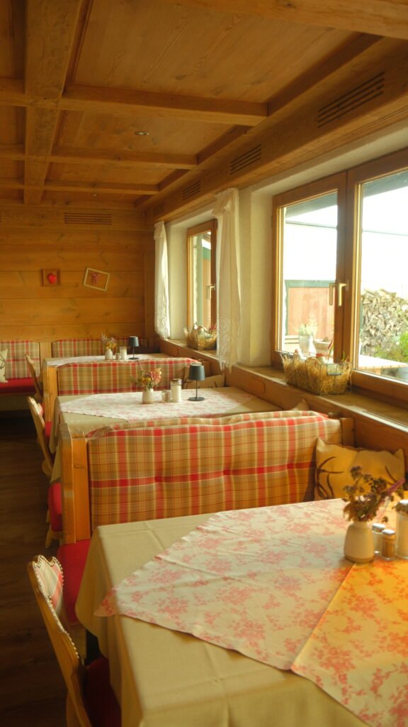 Dining room at Boutique Hotel Dreimäderlhaus, near Fussen, Germany
