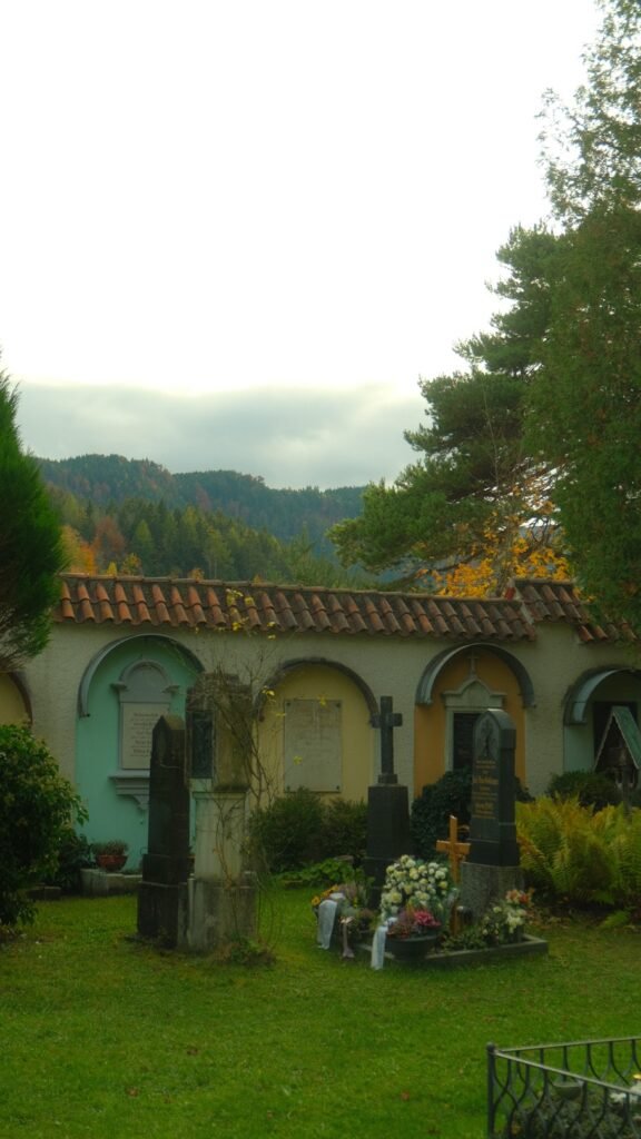 Cemetery in Fussen Germany