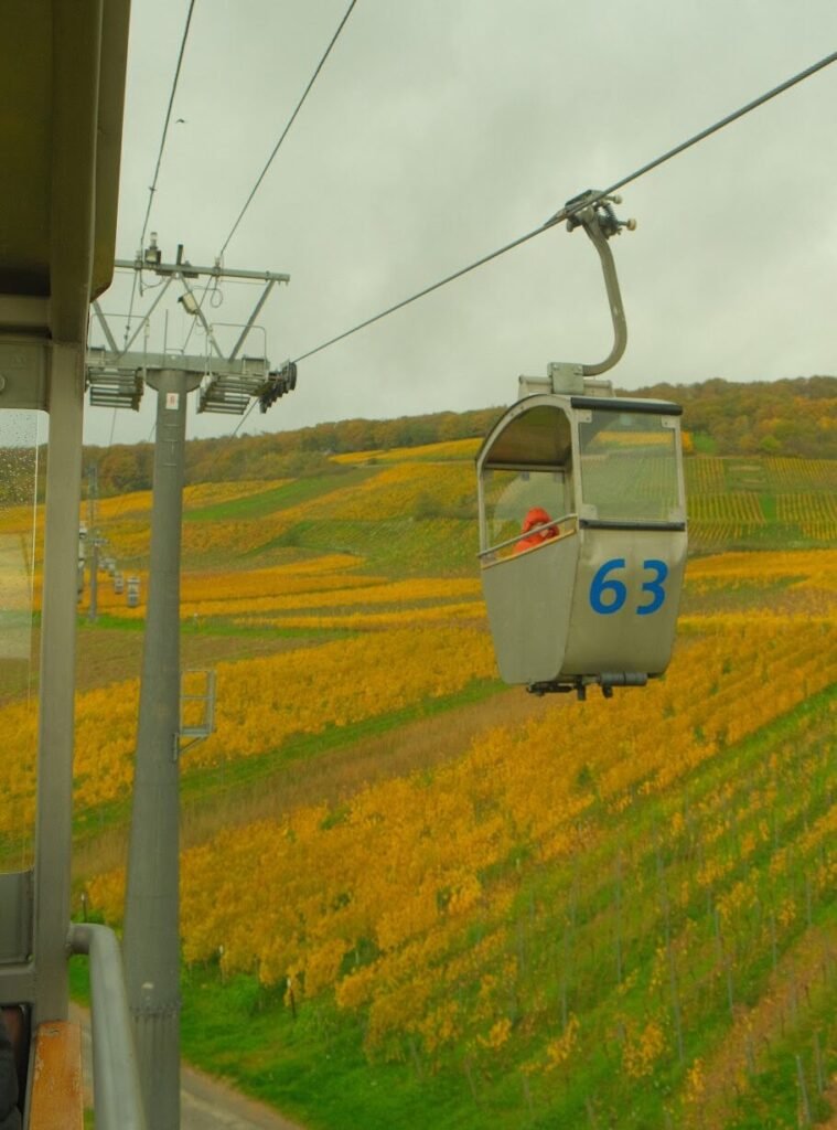 Rüdesheim cable car in Rüdesheim Germany